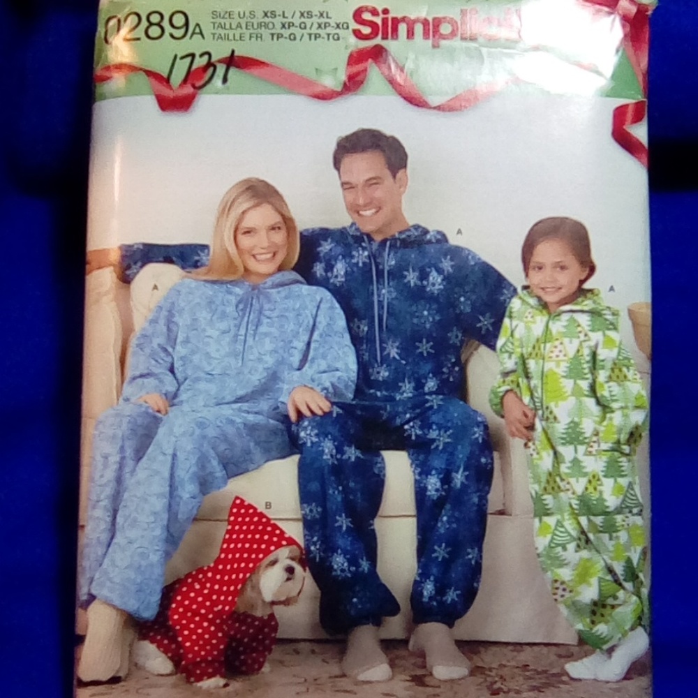 Simplicity Jumpsuit multi-sized adult child dog